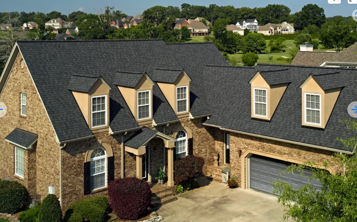 Architectural shingle roof